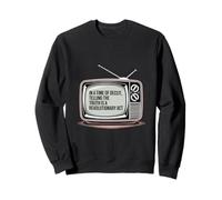 Movimento verità Parla Fuori Media Controllo Attivismo Retro Felpa