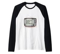 Movimento verità Parla Fuori Media Controllo Attivismo Retro Maglia con Maniche Raglan