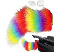 Moving Cosplay Tail - Role Playing Props With Wagging Motion, Soft Faux Tail Battery Powered Moving Ţail Attachment | Stage Performance Halloween Masquerade Concert Carnival Cosplay Events