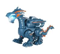 Moving Dinosaur Toy - Walking Pet, STEM Game, Educational Supply with Practical Detail, Spray Light Gadget with Stylish Feature, Toy, Kids 3-12 Boys Girls Party Home Nursery Family Gathering