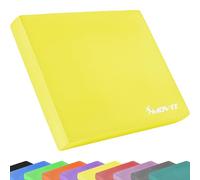 MOVIT Balance Pad Dynamic Base, 50 x 40 x 6 cm, a Scelta tra 10 Colori, Giallo