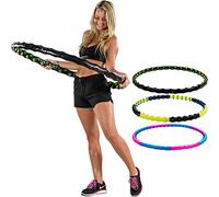 MOVIT Hula Hoop - da Adulti e Bambini, Massaggiante, Magnete Dimagrante, Regolabile, 0,9/1,3/1,7kg, Colore a Scelta - Cerchio per Ginnastica, Fitness, Hoola Hoop, Perdita di Peso