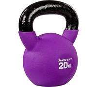 MOVIT Kettlebell PRO, in Ghisa, con Rivestimento in Neoprene, 12 Varianti: da 2 a 24 kg, Testato per Sostanze Nocive, Kettlebell Oscillante con Peso a Sfera