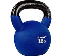 MOVIT Kettlebell PRO, in Ghisa, con Rivestimento in Neoprene, 12 Varianti: da 2 a 24 kg, Testato per Sostanze Nocive, Kettlebell Oscillante con Peso a Sfera