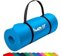 MOVIT Tappetino da Yoga - Pieghevole, Antiscivolo, da Viaggio/Casa, Lavabile, Spessore 15/10mm, Colore e Dimensione a Scelta - Tappeto Palestra, Materassino da Fitness, Pilates, Ginnastica, Yoga Mat