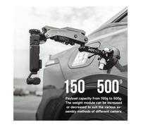 MovMax Supporto Video Blade Arm con Montaggio a Ventosa