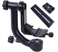 Movo GH700 MKII Professionale Gimbal DSLR Treppiede Testa con Lungo e Breve Arca-Swiss Quick Release Piastre - per Uccelli/Fauna Selvatica Fotografia