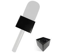 Movo HMF-1 ABS Mic Flag - Aggiungi il tuo logo - Compatibile con Rode Interview Go WMX-HM - Bandiera microfono perfetta per interviste, vlogging, creazione di contenuti, giornalisti