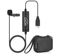 Movo lv1-uc digitale omnidirezionale Lavalier microfono a clip con connettore USB di tipo compatibile con iPad Pro, Samsung Galaxy, LG, HTC Google pixel, Google Nexus, altri USB-C tipo smartphones