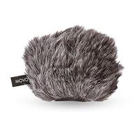 Movo WS-G9 - Parabrezza per Microfono da Esterno, per registratori digitali Portatili Fino a 3" x 1.5" (L x D) - Adatto per Zoom H4n, H4n PRO, H5, H6, Tascam DR-40, DR-05, DR-07