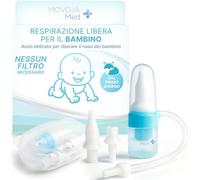 MOVOJA MED Aspiratore Nasale Neonato Manuale - In eccucci Aggiuntivi