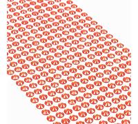 MOVOJA Pietre glitterate rosse autoadesive - 504 pezzi 6 mm | Pietre glitterate autoadesive fai da te per bambini, adesivi per fai da te, da incollare, set di adesivi glitterati
