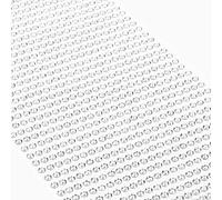 Movoja Strass argentati - strass rotondi 1200 pezzi 3 mm autoadesivi per decorare e fai da te, pietre da incollare, pietre decorative per fai da te, colore argento