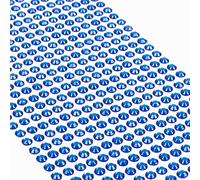 Movoja Strass blu scuro - pietre rotonde 640 pezzi 5 mm autoadesive per decorare e fai da te | Pietre decorative per bricolage, blu scuro