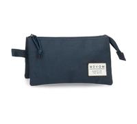 Movom Always on The Move Astuccio Triplo Blu 22x12x5 cm Poliestere L, blu, Astuccio triplo