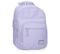 MOVOM Always on The Move Zaino scuola doppio scomparto adattabile a carrello viola 32 x 44 x 15 cm Poliestere