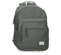 MOVOM Always on The Move Zaino Scuola Doppio Scomparto Verde 32x44x15 cm Poliestere