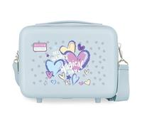 Movom Best Wishes Nececer Adattabile Blu 29 x 21 x 15 cm Rigido ABS 9,1 L 0,8 kg