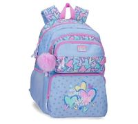 Movom Best Wishes Viola Zaino Scolastico Doppio Scomparto 32x45x19 cm Poliestere 27.4L