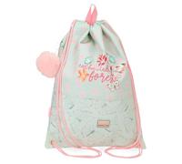 MOVOM Enchanted Forest - Borsa messenger da ragazza, confezione da 1, Verde, 32x42x10 cms, Borsa con coulisse
