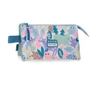 Movom Forest Astuccio Triplo Verde 22x12x5 cm Poliestere