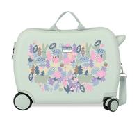 Movom Forest Valigia per bambini verde 50 x 38 x 20 cm Rigido 1,8 kg Chiusura a combinazione laterale ABS 1,8 kg 34 L Bagaglio a mano