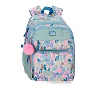 MOVOM Forest Zaino Scolastico Doppio Scomparto Verde 32x45x19 cm Poliestere 27,36L