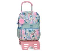 MOVOM Forest Zaino Scolastico Verde 30x38x12 cm Poliestere 13,68L