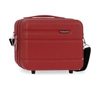 Movom Galaxy Beauty Valigia Regolabile con Tracolla 29 x 21 x 15 cm, 9,14 L , Colore Rosso
