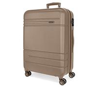 MOVOM Galaxy Valigia grande blu 53 x 78 x 31 cm Rigida ABS Chiusura TSA 108L 4,92 kg 4 ruote doppie, Beige, 53 x 78 x 31 cm, Valigia grande