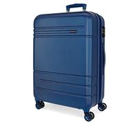 MOVOM Galaxy, valigie da cabina, realizzate in ABS, un materiale resistente e leggero, chiusura a combinazione laterale nella valigia per viaggiare in sicurezza, quattro ruote doppie di rotazione