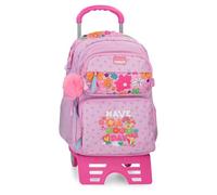 Movom Good Day Malva Zaino Scolastico Doppio Scomparto 32x45x19 cm Poliestere 27.4L