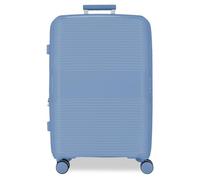 Movom Inari Valigia Grande Blu Chiaro 54 x 78 x 31 cm Rigida Polipropilene Chiusura TSA Integrata 113L 4,5 kg 4 ruote doppie estensibile