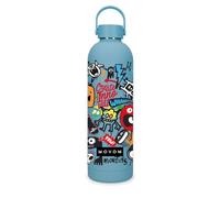 Movom Monsters Bottiglia in acciaio inossidabile blu 7x26,5x7 cm Acciaio inossidabile