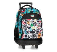 Movom Monsters Zaino a 2 Ruote Nero 32x43x21 cm Poliestere 28,9L