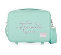 Movom My Favorite place Borsa da toilette adattabile con tracolla blu 29x21x15 cm ABS rigido 9,14 l 0,6 kg