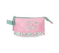 Movom My Little Garden - Astuccio tripla in poliestere, multicolore, 22 x 12 x 5 cm, colore: Talla única, Multicolore, taglia unica, Astuccio triplo