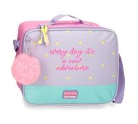 MOVOM New Adventures astuccio scolastico, astuccio infafntil, realizzato in poliestere, triplo scomparto per migliorare l'organizzazione, dimensione ideale da portare nello zaino, con maniglia