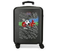 Movom Offside Valigia da cabina nera 38 x 55 x 20 cm Rigida ABS Chiusura a combinazione laterale 35 l 2 kg Bagaglio a mano