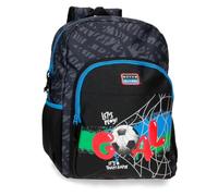 Movom Offside Zaino Scuola Nero 30x40x13 cm Poliestere 15,6L