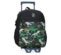 Movom Raptors, zaino scuola, dinosauri, in poliestere, spallacci larghi, ergonomici e imbottiti che si adattano perfettamente alla schiena, diversi scomparti. Da Joumma Bags