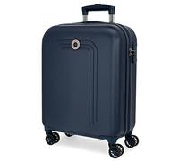 MOVOM Riga, Trolley Rigido Cabina 55m Unisex Adulto, Marina Militare, 40x55x20 cms