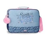 Movom Spring Vibes Portfolio Estrascolare marino 38x28x6 cm Poliestere 6,38L