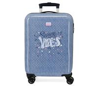 Movom Spring Vibes Valigia da cabina blu 38 x 55 x 20 cm Rigida ABS Chiusura a combinazione laterale 35 L 2 kg Bagaglio a mano