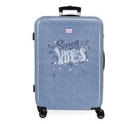 Movom Spring Vibes Valigia media blu 46 x 65 x 23 cm Rigido 3 kg Chiusura a combinazione laterale ABS 3 kg 56 L