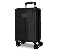 Movom Timber Valigia da Cabina Nero 30x40x20 cm Rigida ABS Chiusura a combinazione integrata 24L 2,18kg 4 ruote doppie bagaglio a mano