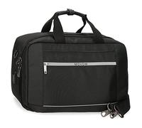 Movom Trimmed Borsa da viaggio nero 40 x 25 x 20 cm Poliestere 20 L, Nero, Borsa da viaggio