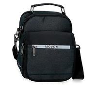 Movom Trimmed Tracolla due scomparti blu 20 x 25 x 12 cm poliestere, blu, Tracolla due scomparti