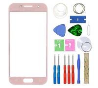 MovTEK Kit di Ricambio per Vetro Anteriore Schermo Tattile per Samsung Galaxy A5 (2017) A520F Sostituzione Vetro Frontale Rosa