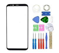 MovTEK Schermo Frontale Vetro Anteriore di Ricambio Originale per Samsung Galaxy S8 G950F Sostituzione Kit per Vetro Tattile Nero